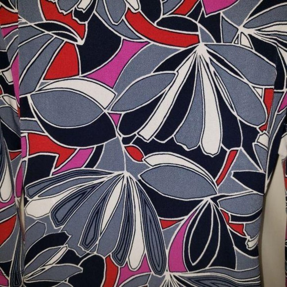 Banana Republic Blue Tunic dress floral Small - Picture 5 of 8